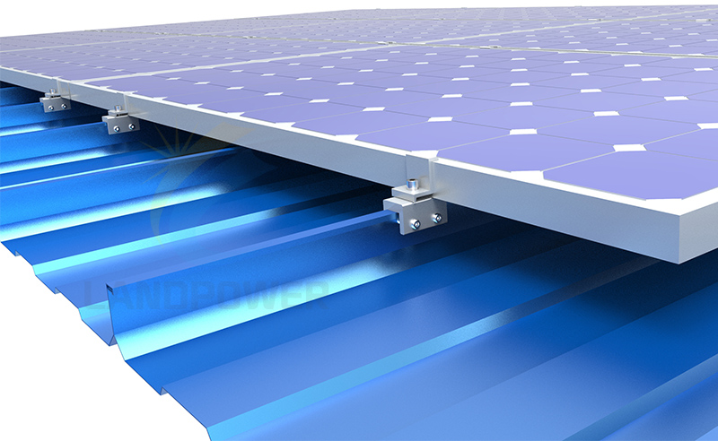 Standing seam solar mounting system