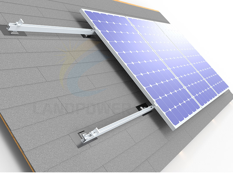 Solar Panel Shingle Roof Mount