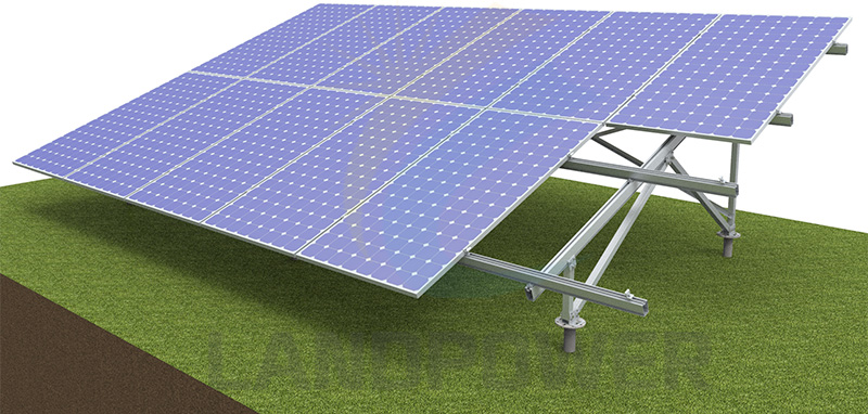 solar ground mounting structure