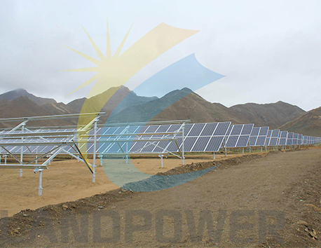 Stahlbodenmontagemontage 1,5 MW Indien