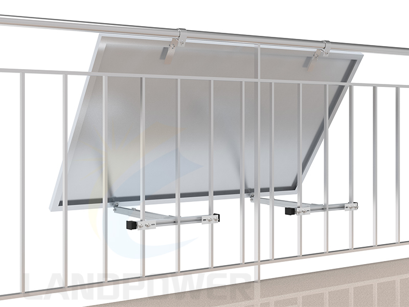 Verstellbare Solar-Montagesysteme für den Balkon