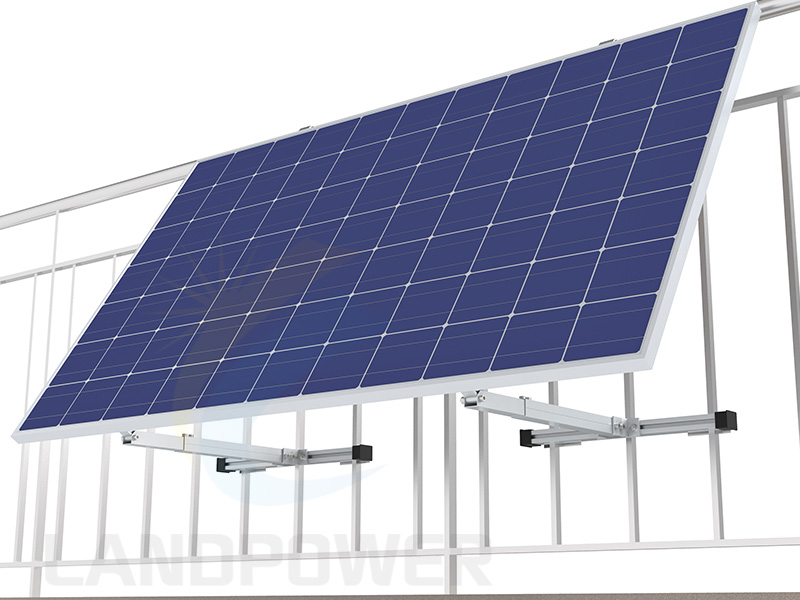 Verstellbare Solar-Montagesysteme für den Balkon