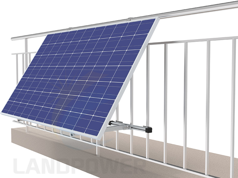 adjustable balcony solar mounting