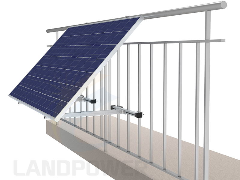 solar pv balcony structure
