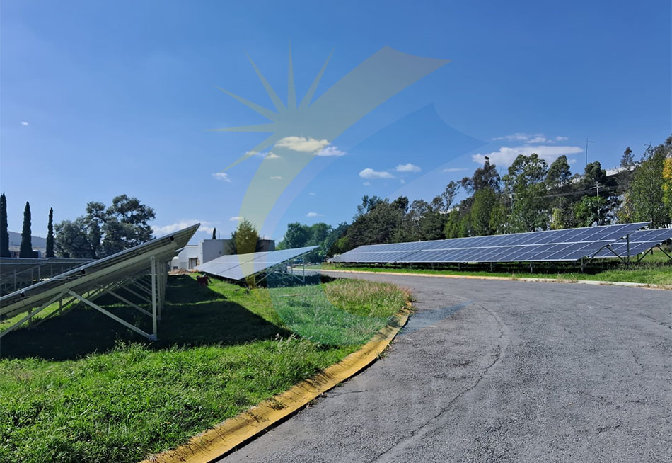 Mexiko Solar-Bodenmontage 352 kW