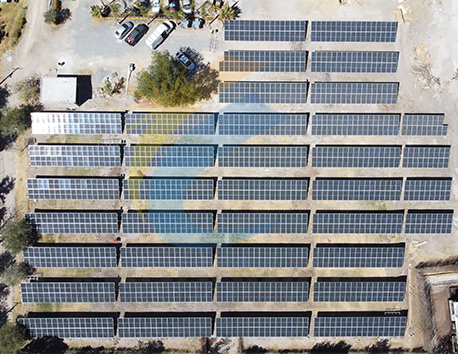 Mexiko Solar Bodenmontage 636 KW