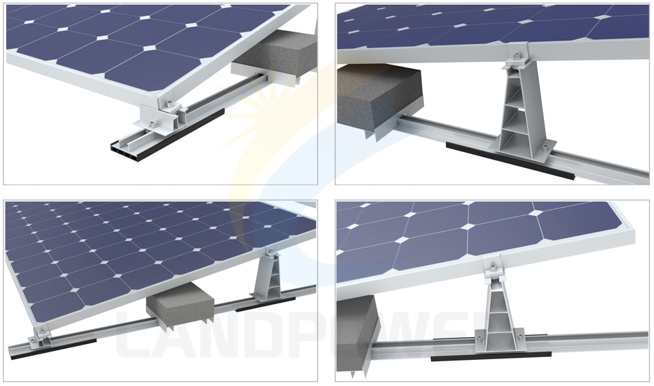 ballasted flat roof mounting manufacturer ballasted flat roof mounting manufacturer