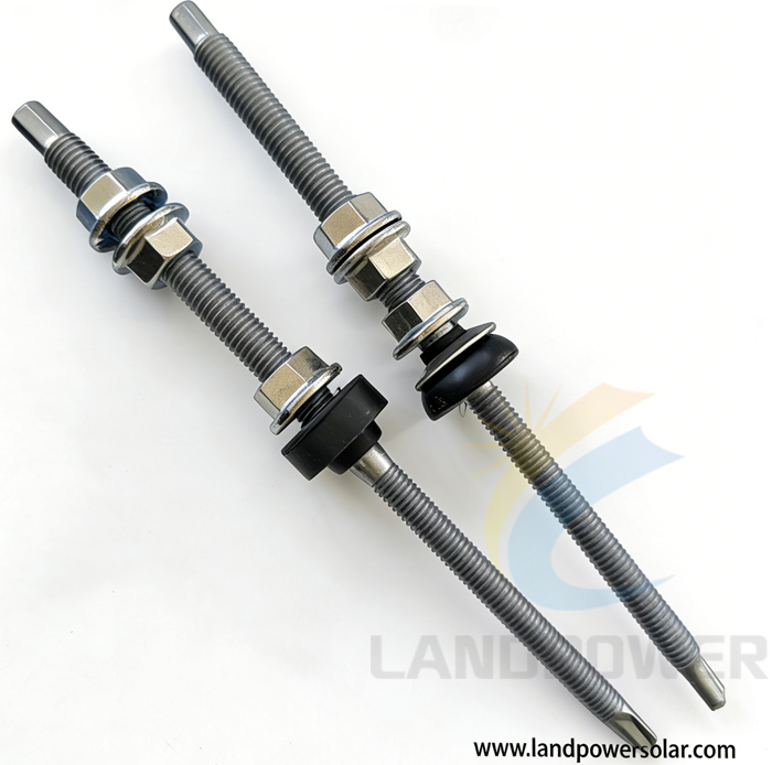 hanger bolt for steel metal roof